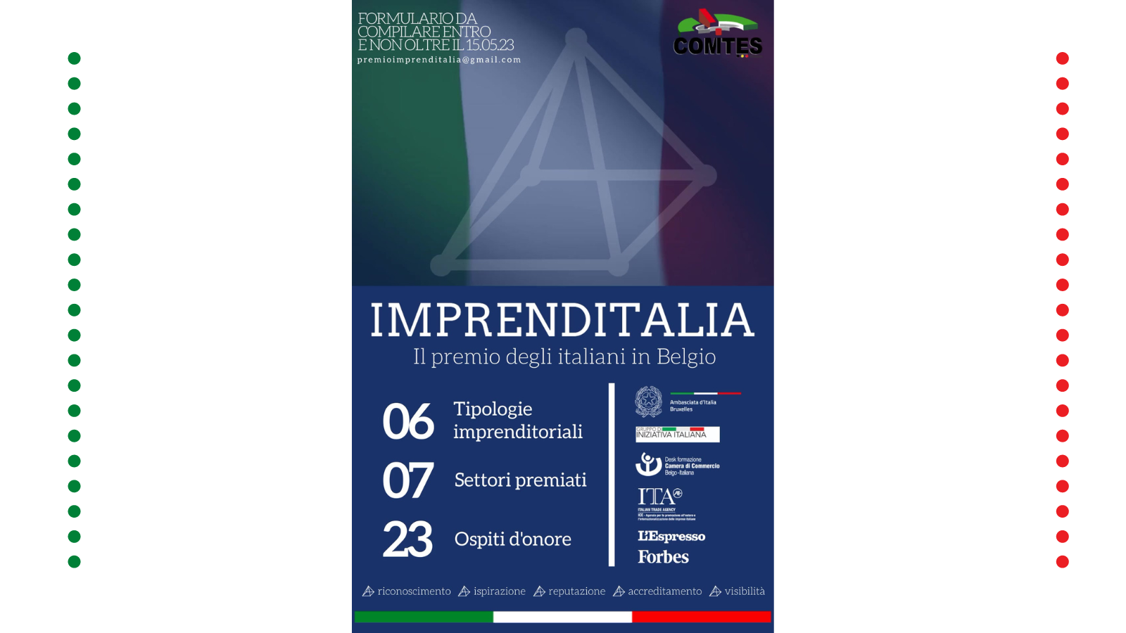 Imprenditalia – The Italian Entrepreneur Award in Belgium